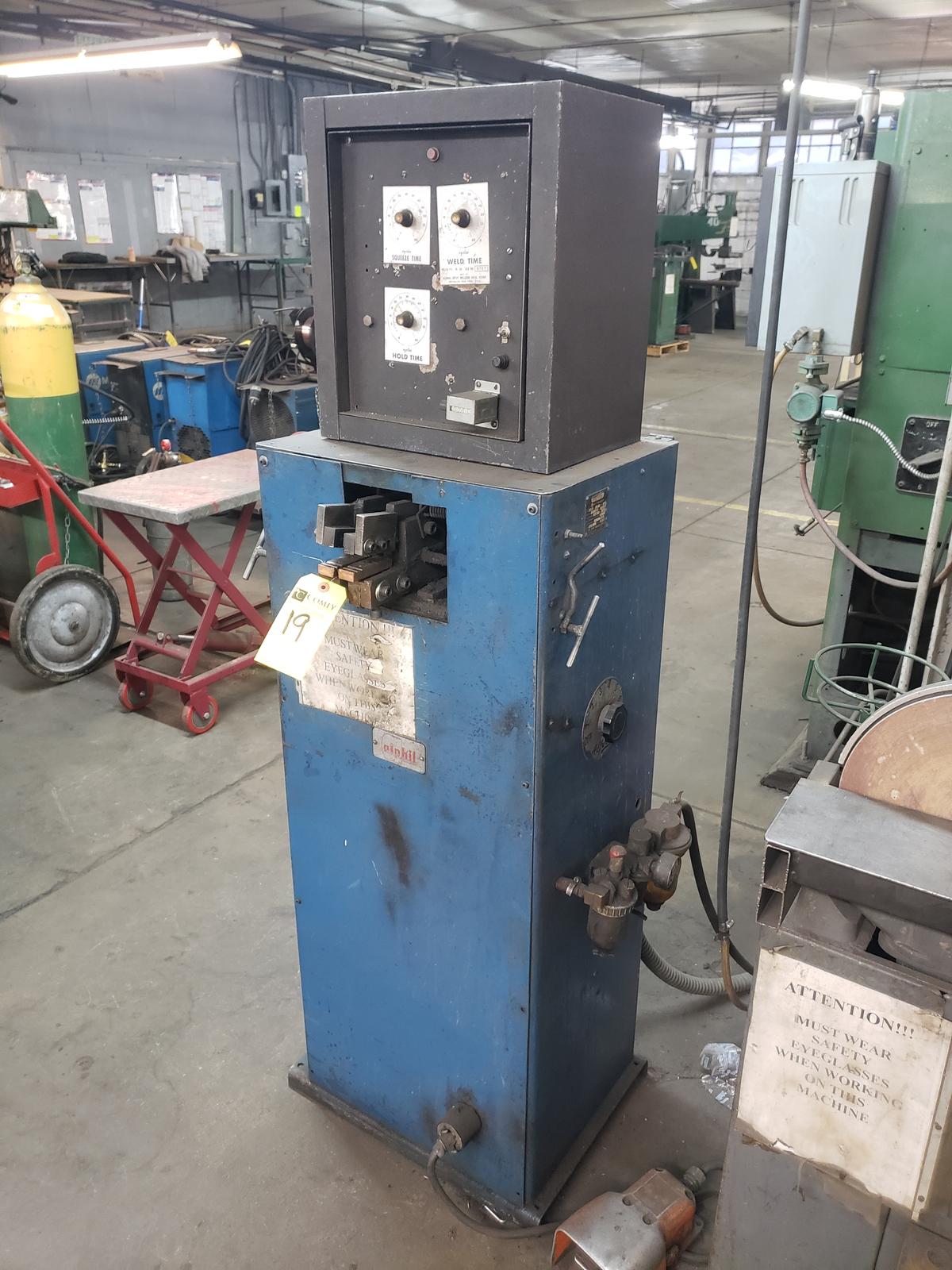 Alphil Spot Welder, m/n BW, s/n 7033