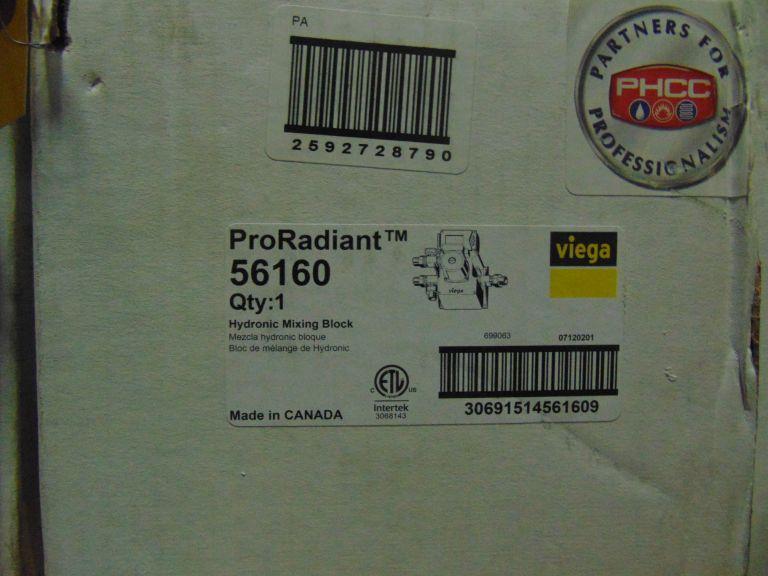 Pro Radiant 17230  Hydronic Mixing Block