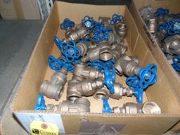 Brass Gate Valves 1 1/4" (21 Each)