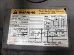 Caterpillar LPG Forklift w/Sideshift, 4,500 Lb. Cap., m/n P5000-LP (Must remain onsite until 10/31)
