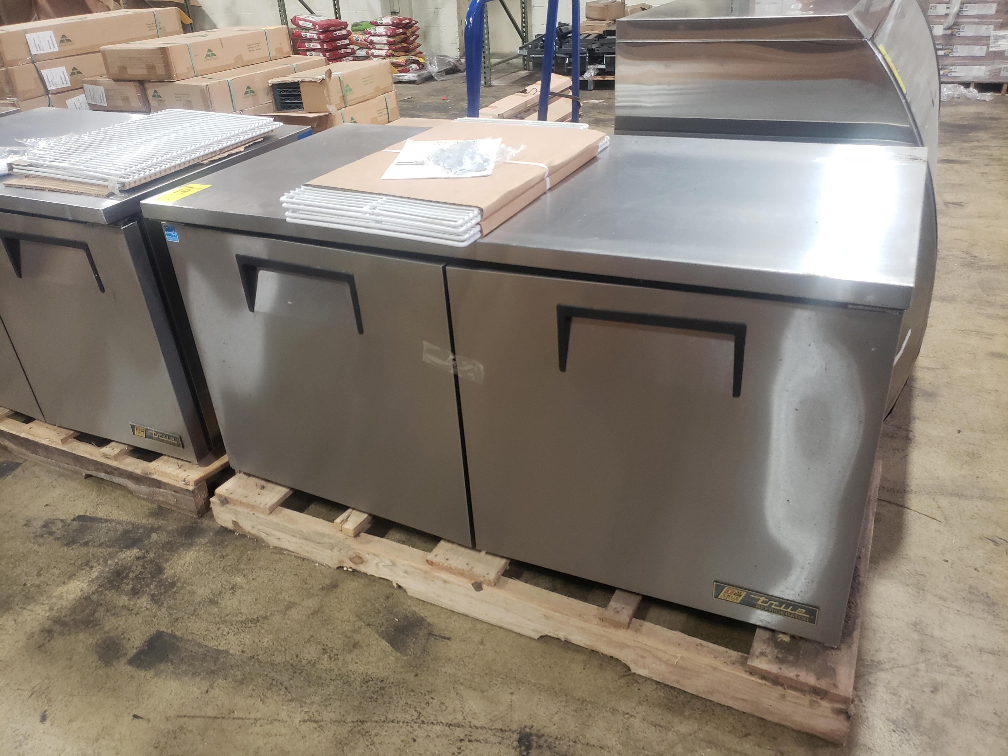 True 60" Stainless Steel Refrigerated Work Top, m/n TUC-60-LP, s/n 7461047 (New/Unused)