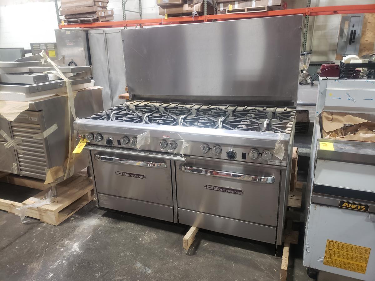 Southbend 60" 10-Burner Gas Range w/Double Oven (New/Unused)