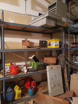 Electrical Parts & Accessories, Shelving, Etc., Asst. (Lot)