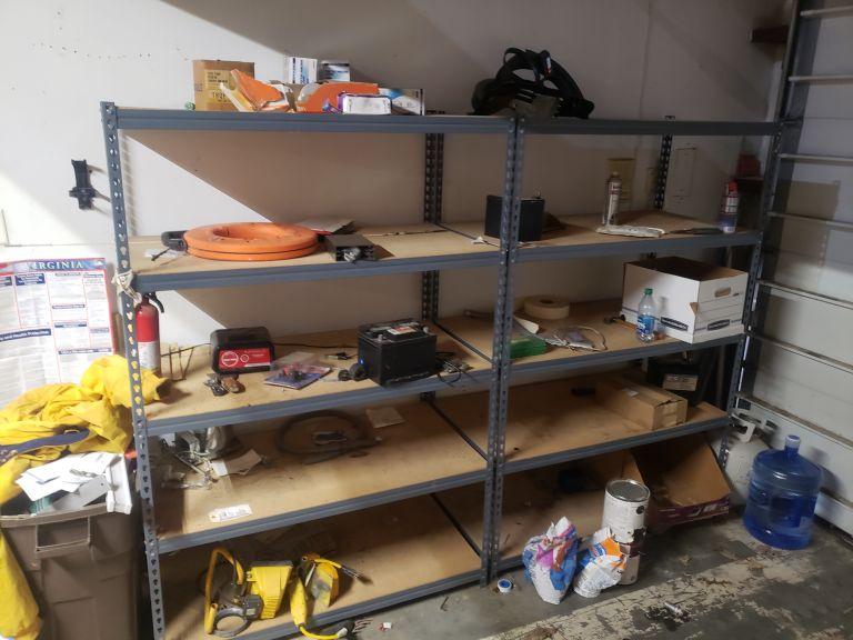 Electrical Parts & Accessories, Shelving, Etc., Asst. (Lot)