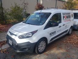 2017 Ford Transit Connect, Mileage: 104,760, VIN: NM0LS7E70H1294427 (Starts/Runs)