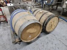Wood Keg Barrels (Dollies Not Included) (3 Each)