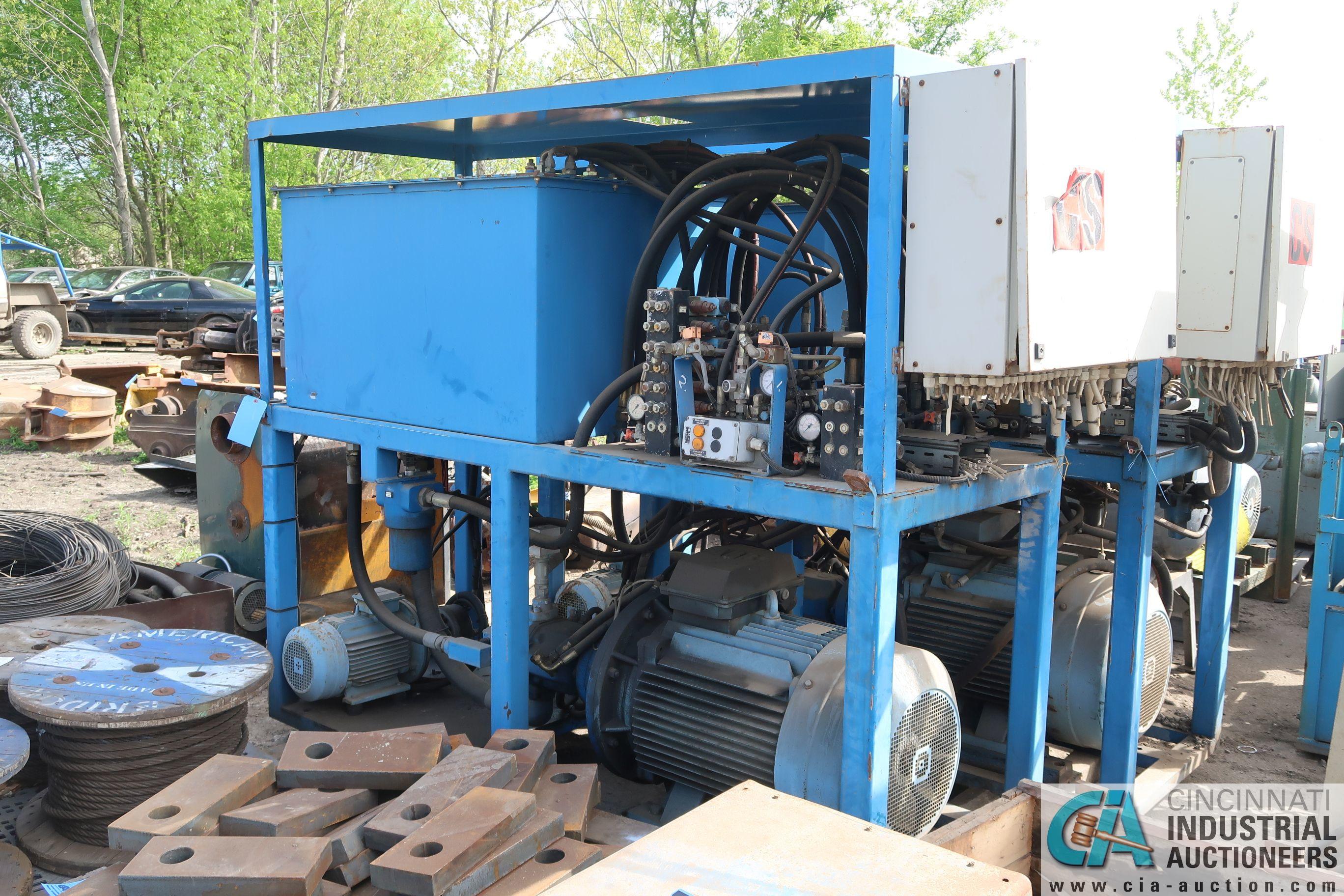 100 HP HYDROVEN MODEL 2696 HYDRAULIC PUMP, HYDRAULIC POWER UNIT