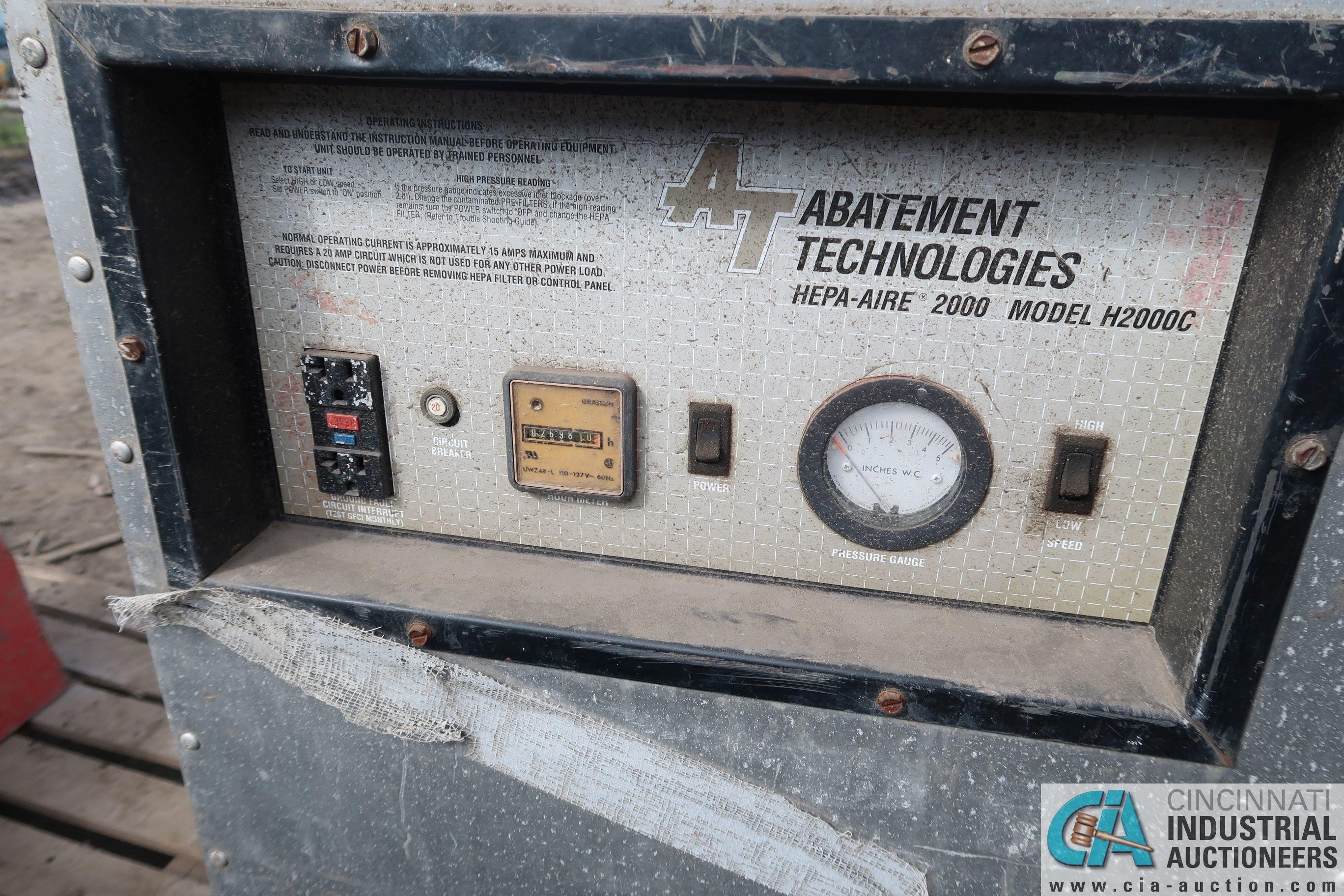 ABATEMENT TECHNOLOGIES MODEL H2000C HEPA-AIRE FILTRATION SYSTEM