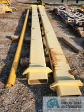 18' TUBE STYEL SPREADER BAR WITH YELLOW PIPE