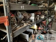 (LOT) CONTENTS OF TRAILER - TRUCK PARTS, TRANSMISSIONS, GEAR CASES AND OTHE