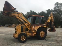 INTERNATIONAL SERIES 280 TRACTOR LOADER BACKHOE, HOURS: 5,467 S/N: D870001U000759 RUMFORD