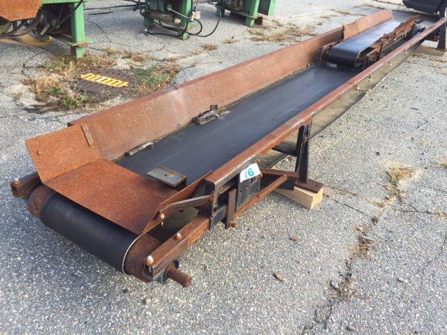 20'x20" TROUGH BELT CONVEYOR W/ 7'x9" BELT CONVEYOR - RUMFORD