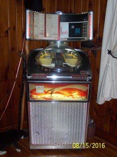 1962 AMI CONTINENTAL II 100 PLAY STEREO-ROUND JUKE BOX, MODEL XJKB-100