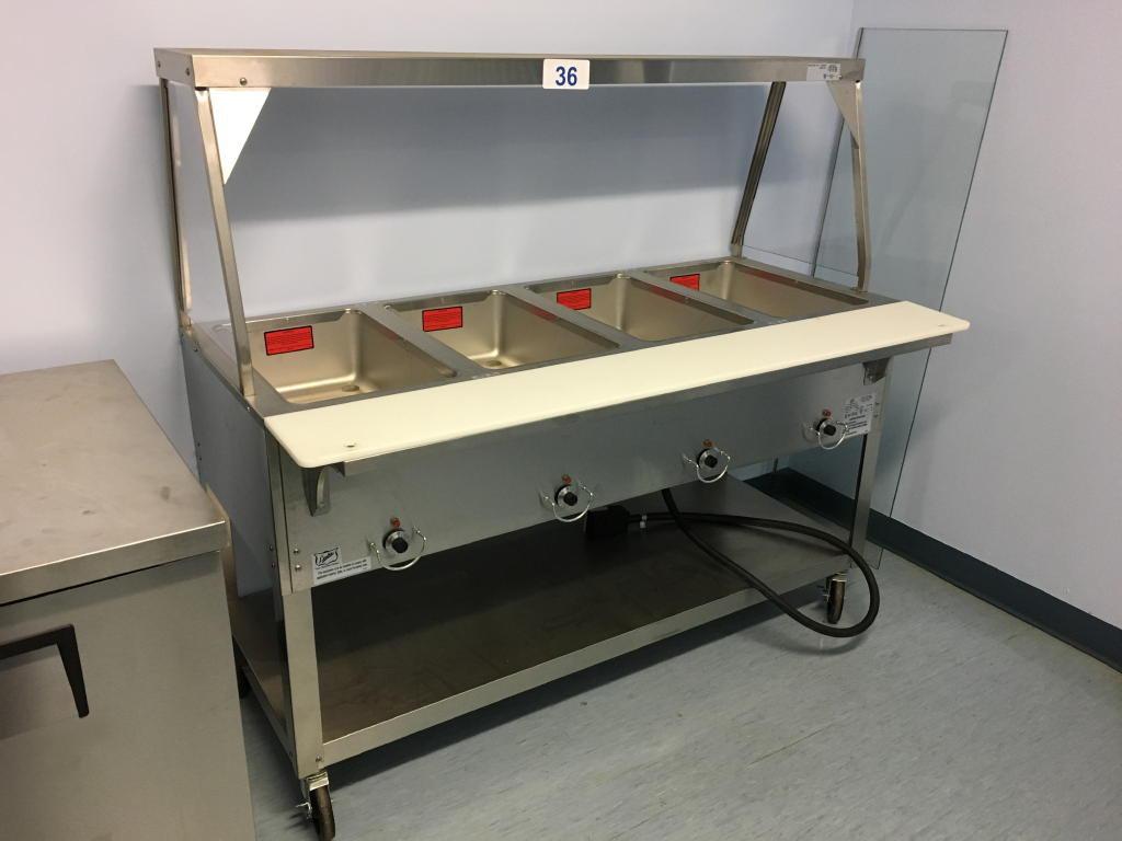 DUKE EP304M 40-BAY STEAM TABLE