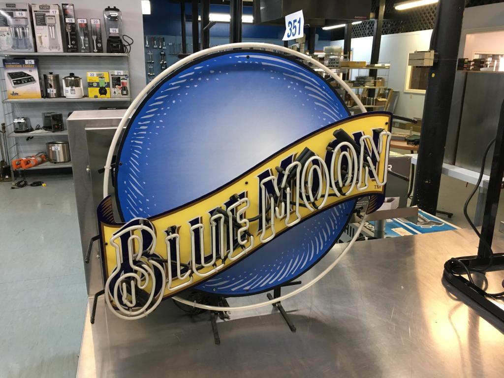 BLUE MOON NEON SIGN