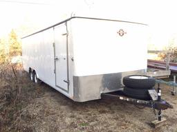 2014 CARRY-ON T/A ENCLOSED TRAILER, MDL: 8.5x24CGR, 2 5/16" BALL, S/N: 4YMCL2428EV035470