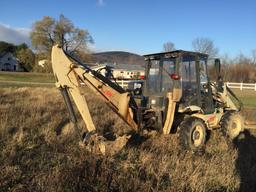 2003 INGERSOLL RAND BL570 4WD TRACTOR LOADER BACKHOE *BOOM REQUIRES REPAIR - SEE ADDITIONAL PHOTOS*