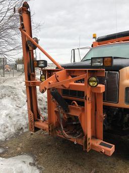 2002 GMC C8500 PLOW TRUCK CAT DIESEL,  DUMP BODY, PLOW & WING FRAME