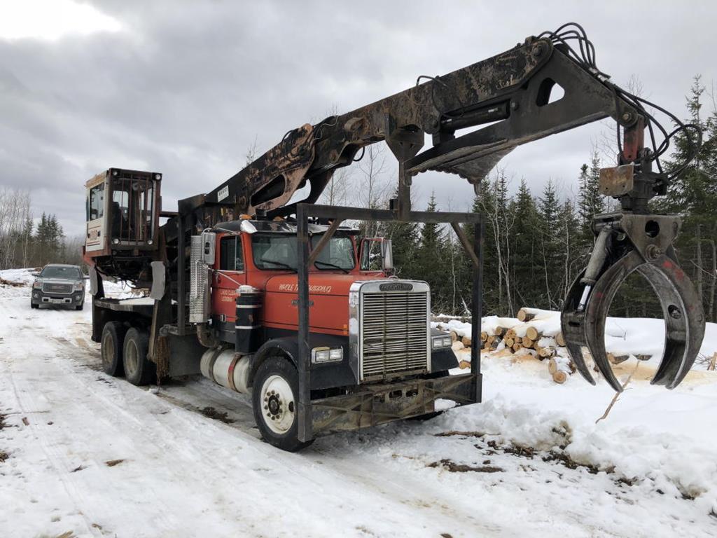 2000 HOOD 24000 LOG LOADER, 1988 CARRIER