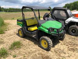 2012 JOHN DEERE GATOR XUV 550, BENCH SEAT