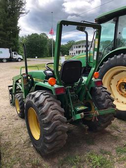 2000 JOHN DEERE 790 4WD TRACTOR, DIESEL