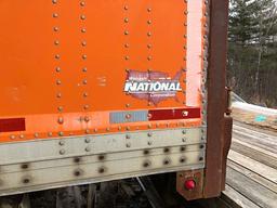 1989 WABASH NATIONAL 48FT. X 102IN. W DRY VAN TRAILER