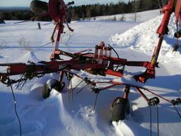 2008 NEW HOLLAND 163 TEDDER