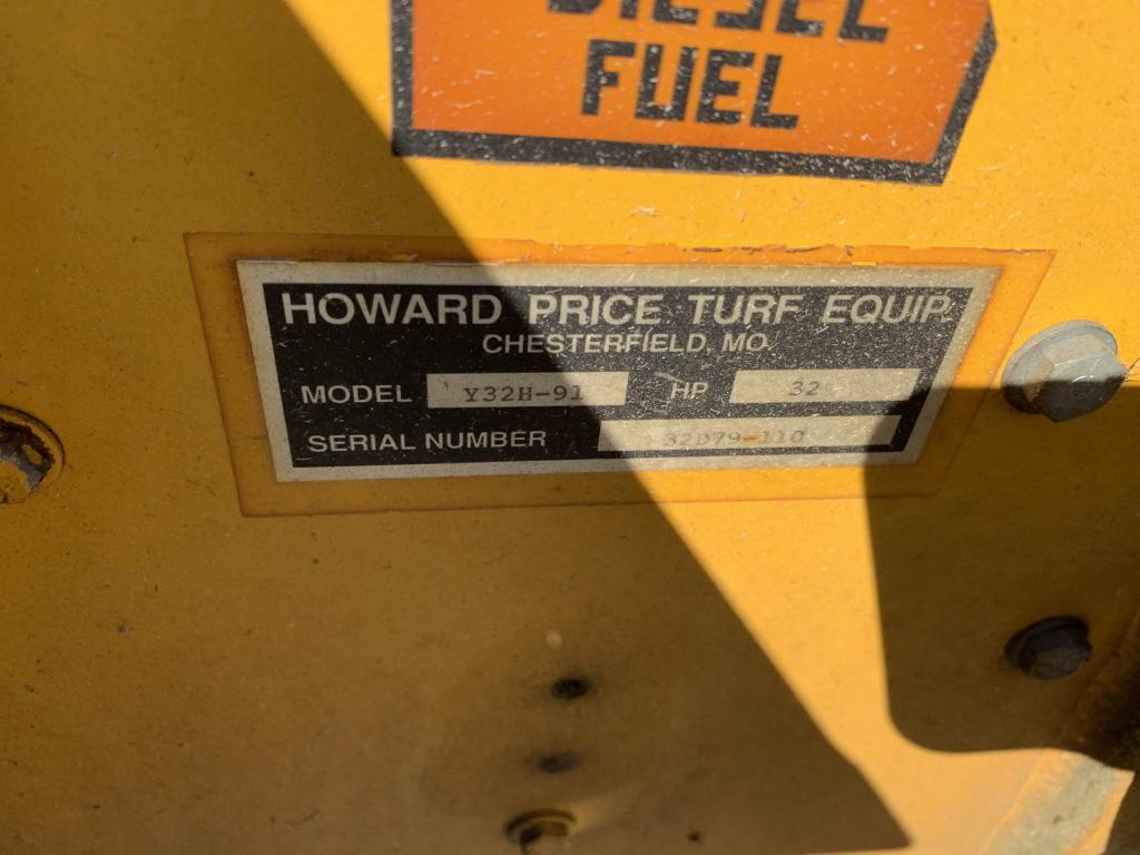 HOWARD PRICE TURF BLAZER 727 COMMERCIAL 91 YANMAR 32HP DIESEL MOWER