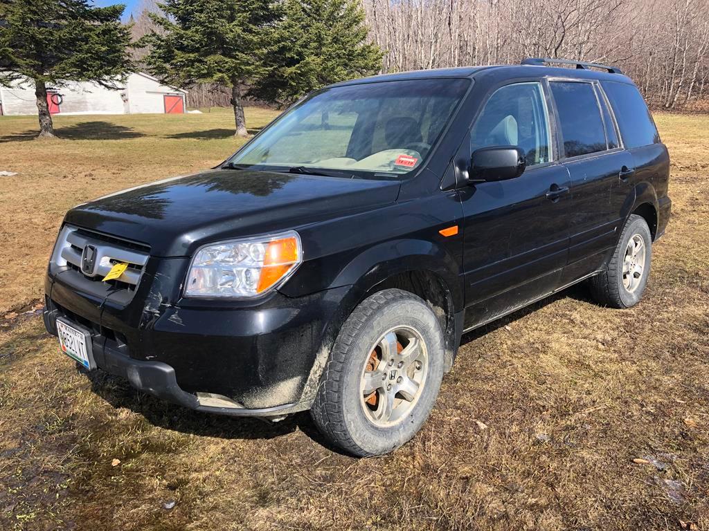 2006 HONDA PILOT SUV, MILES: 172,474 VIN: 2HKYF18416H512506