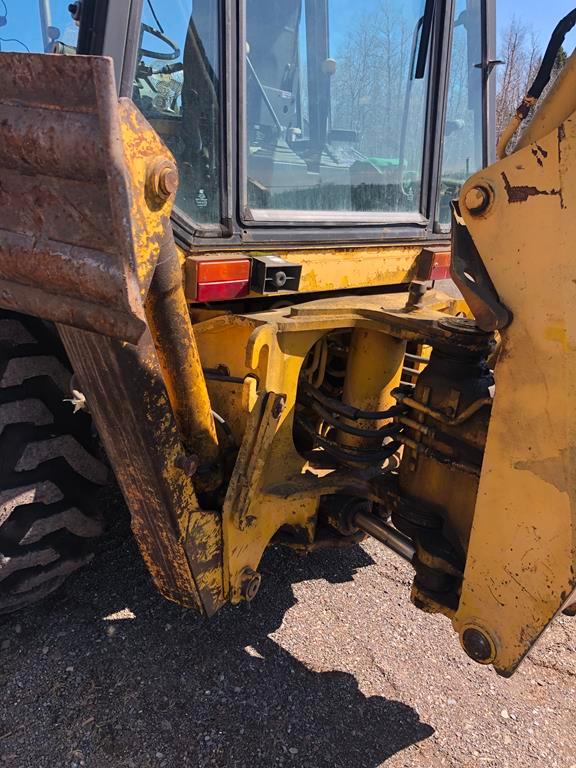 1988 JCB 1400B 4WD TRACTOR/LOADER/BACKHOE, ENCLOSED CAB, 4,693 HOURS, S/N: 14BT4048/336001/7