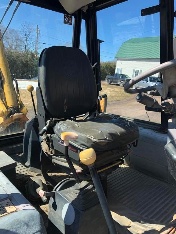 1988 JCB 1400B 4WD TRACTOR/LOADER/BACKHOE, ENCLOSED CAB, 4,693 HOURS, S/N: 14BT4048/336001/7