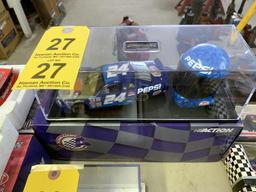 ACTION RACING JEFF GORDON DIE CAST CAR & HELMET