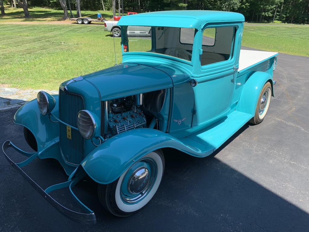 1933 FORD HOT ROD TRUCK, 06,118 MILES, S/N: 18465868