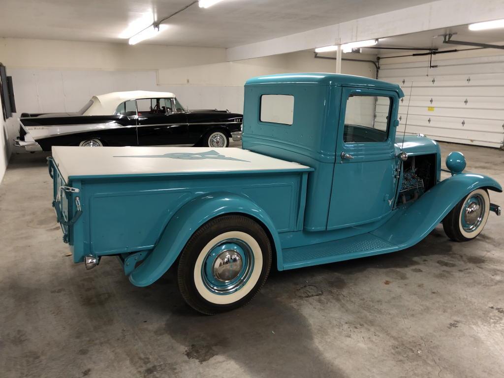 1933 FORD HOT ROD TRUCK, 06,118 MILES, S/N: 18465868