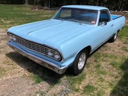 1964 CHEVROLET EL CAMINO, 22,999 MILES, S/N: 45680 L 134587