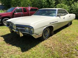 1968 BUICK LESABRE, 350 ENGINE, NO A/C, 62,237 MILES, S/N: 454398H318332