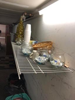 LOT: CANOPY DISHWARE AND REMAINING CONTENTS IN ROOM