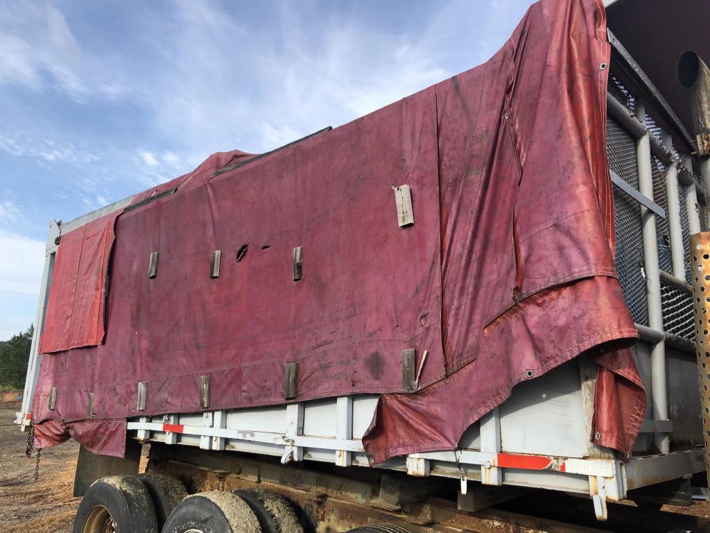 1987 INTERNATIONAL F-2574 TRIAXLE TRUCK W/ FIREWOOD BODY, 181,745 MILES, S/N: 1HTZPGCT6HH489506