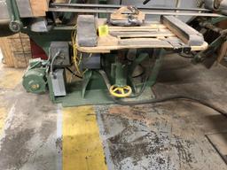 MANUAL SADDLE SANDER, 3PH, 3HP