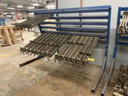 JLT 8' 5-TIER CLAMP RACK, (14) 38" & (5) 30" CLAMPS