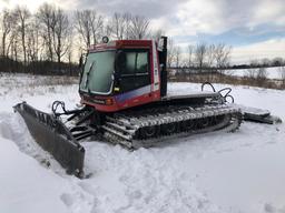 1996 KASSBOHRER PISTENBULLY SNOW GROOMER & TILLER