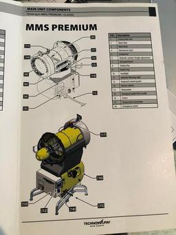 2012 TECHNOALPIN MMS-P-M PREMIUM MANUAL MOBILE SNOWGUN