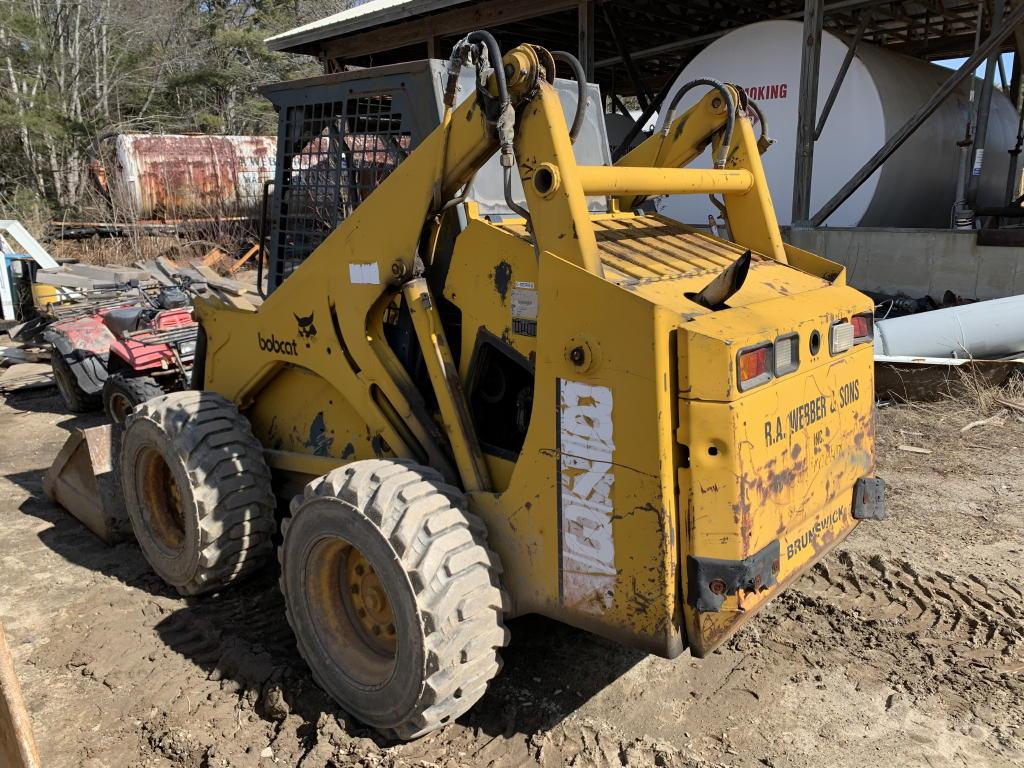 1995 BOBCAT 873 SKID STEER LOADER,  73" BUCKET, 12x16.5 TIRES, 2,696 HOURS, S/N: 514111507