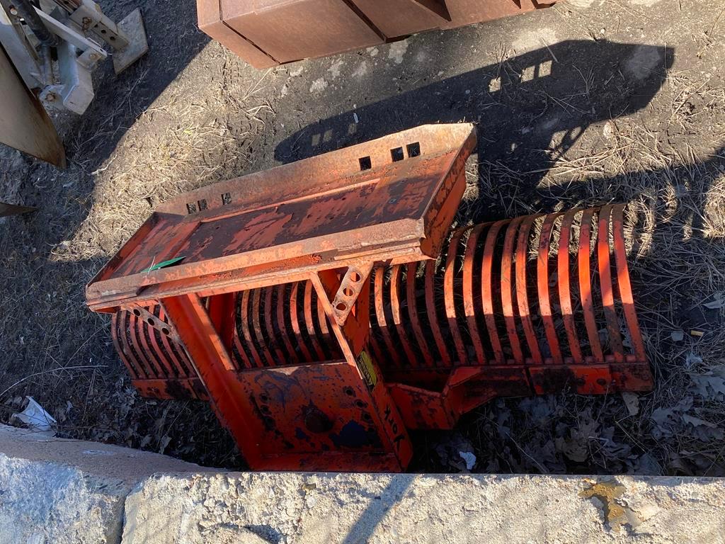 YORK BCF LANDSCAPE RAKE,  SKID STEER, S/N: 421