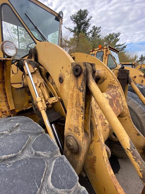 UPDATED INFO 1978 CATERPILLAR 966C WHEEL LOADER, 26.5R25 TIRES, 10' BUCKET 8,196 HOURS S/N: 76J12572