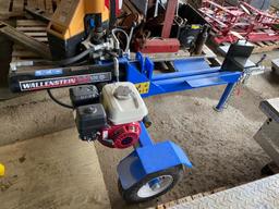 "NEW" WALLENSTEIN WX520 20-TON WOOD SPLITTER, HONDA GX160 GAS ENGINE