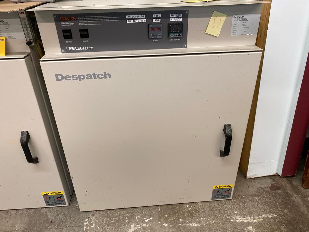 DESPATCH FORCED CONVECTION BENCHTOP OVEN, MODEL LBB1-43B-1, 1600-WATT, S/N: 179887