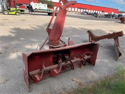 FORAGE KING METEOR SB75FC SNOW BLOWER ATTACHMENT, 3-POINT HITCH, S/N: 2010307