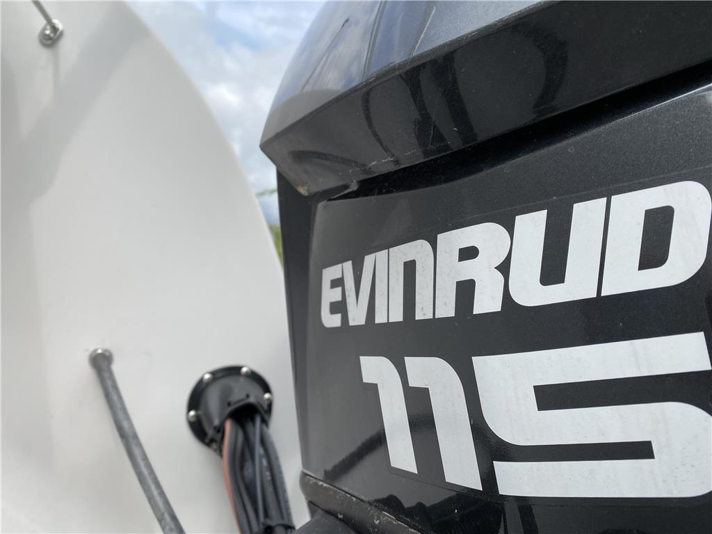 NEW 2019 STARCRAFT LIMITED 1915 OB DECKBOAT, 8.5' BEAM, 115HP EVINRUDE OUTBOARD, SINGLE AXLE TRAILER