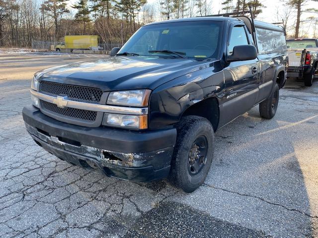 2003 CHEVROLET SILVERADO 2500HD REG CAB PICKUP, 4WD, 208,767 MILES, S/N: 1GCHK24U93E200162